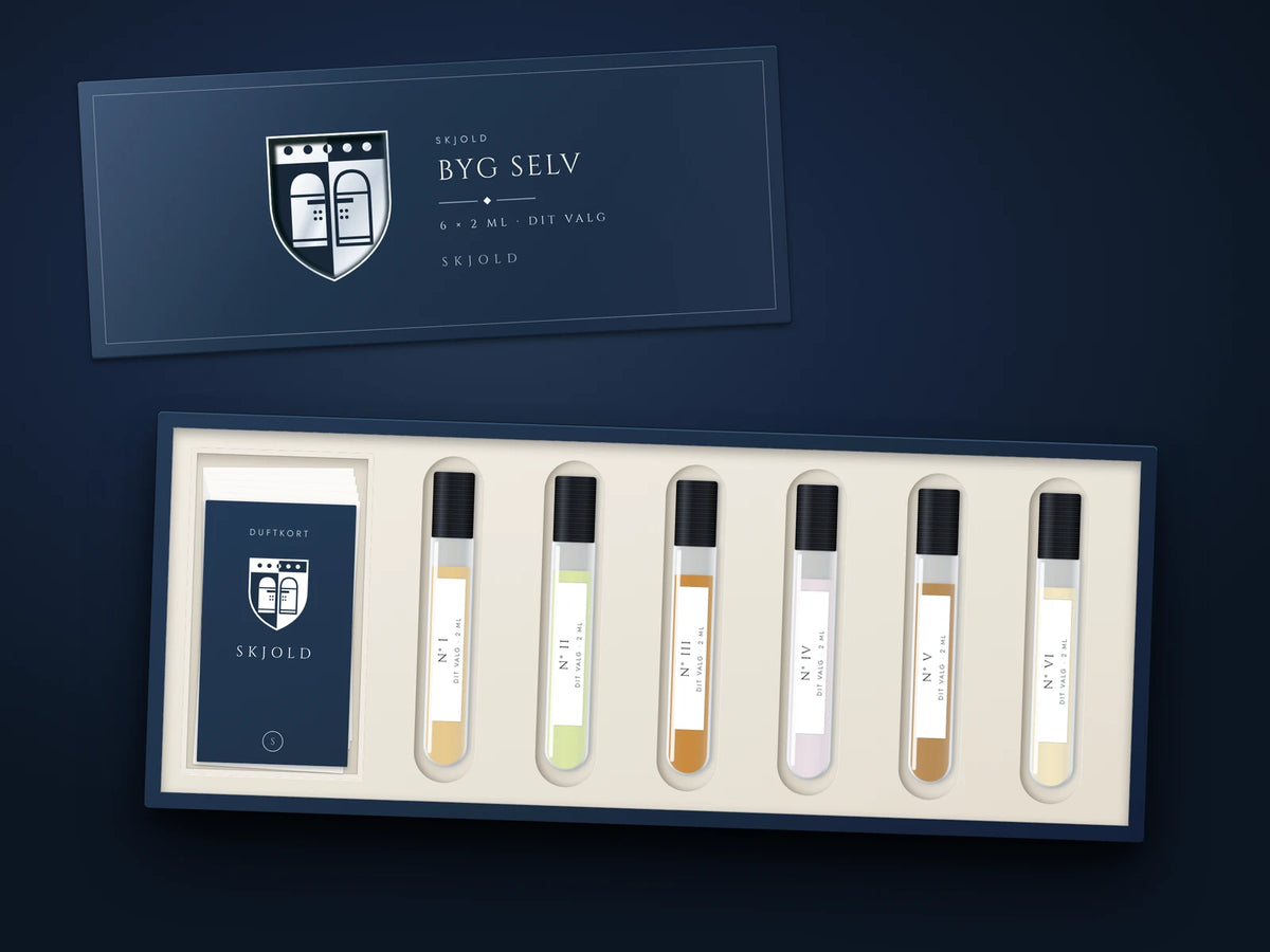 Byg selv 6 × 2 ml, åben æske